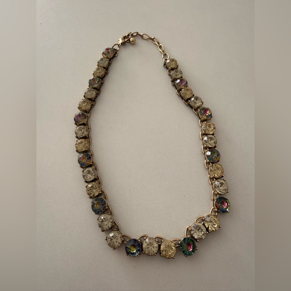Rhinestone Gem necklace